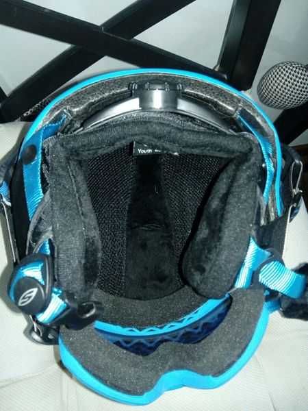 Smith ski snowboard helmet goggle детска ски каска и маска очила 54см.