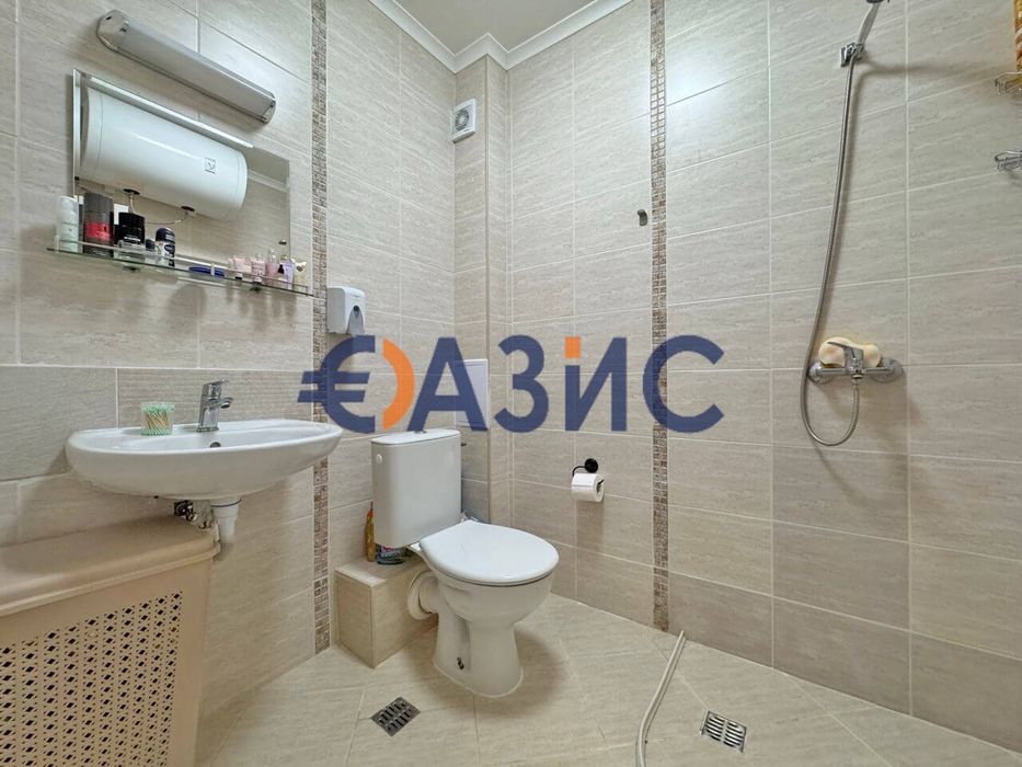 Продава се Двустаен апартамент в к.к. Слънчев бряг - 53 кв.м за 1699 €/кв.м - Снимка #11