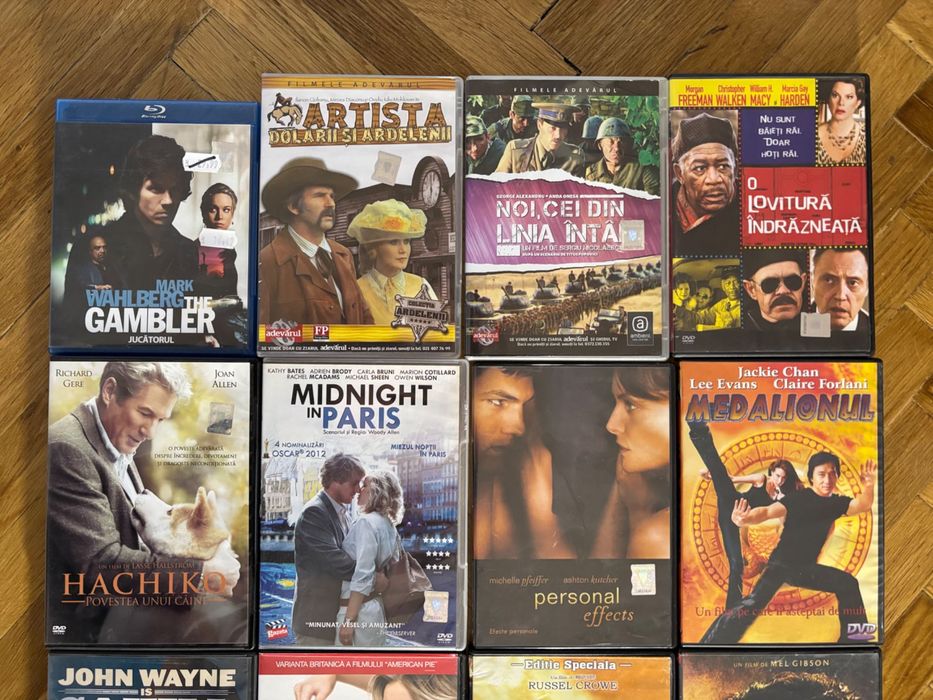 15 Buc DVD-uri cu Filme Artistice - Originale