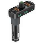 Bluetooth FM трансмитер BC70 Бързо зареждане QC 3.0  USB AUX Блутут