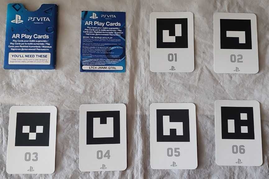 Sony Playstation PS Vita AR Play Cards