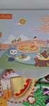 Joc Tumama,pizza,din material textil