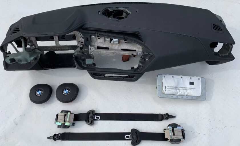 BMW Z4 G29 plansa bord - kit airbag volan pasager genunchi - centuri