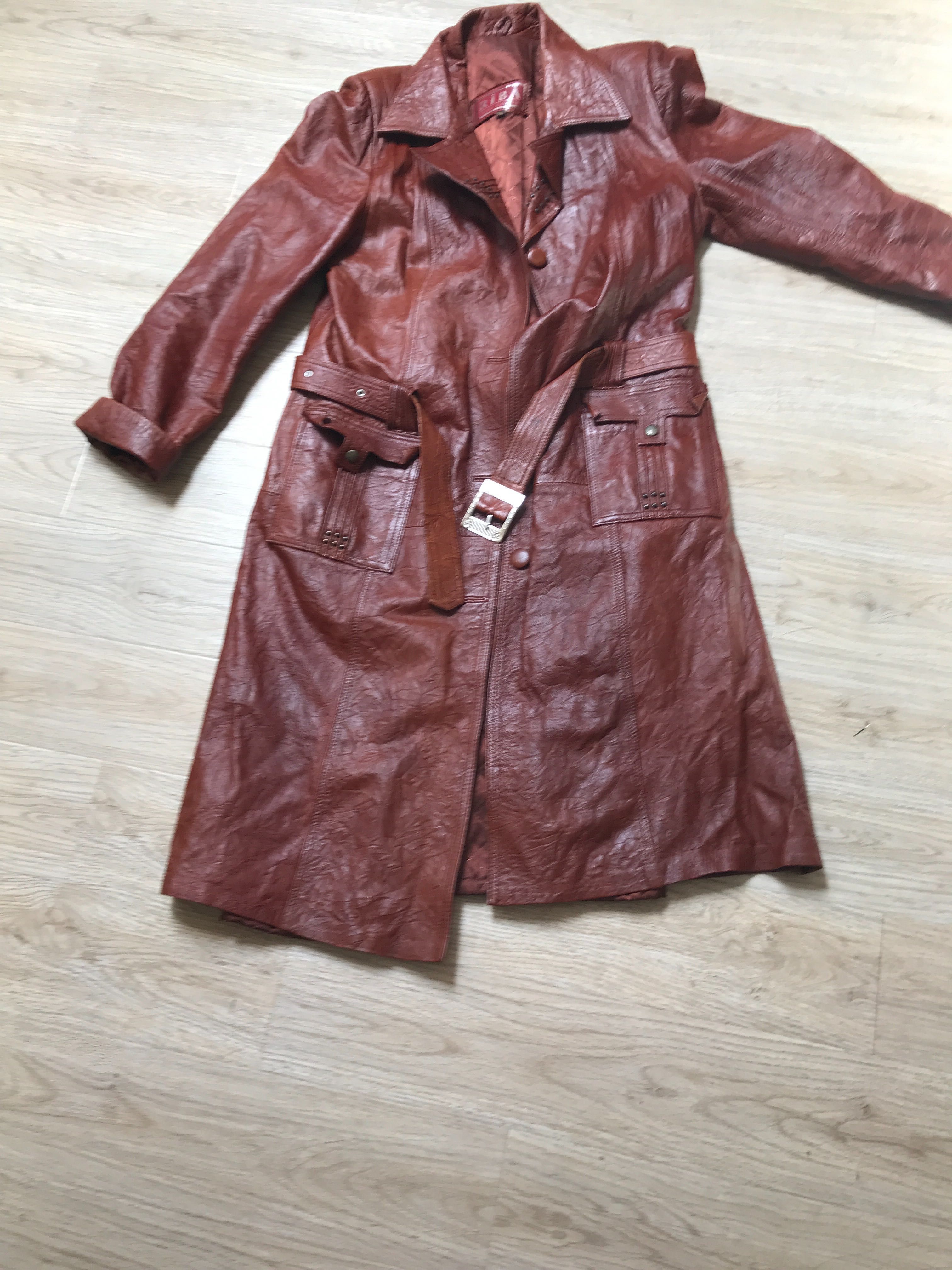 Trench piele naturală l/xl