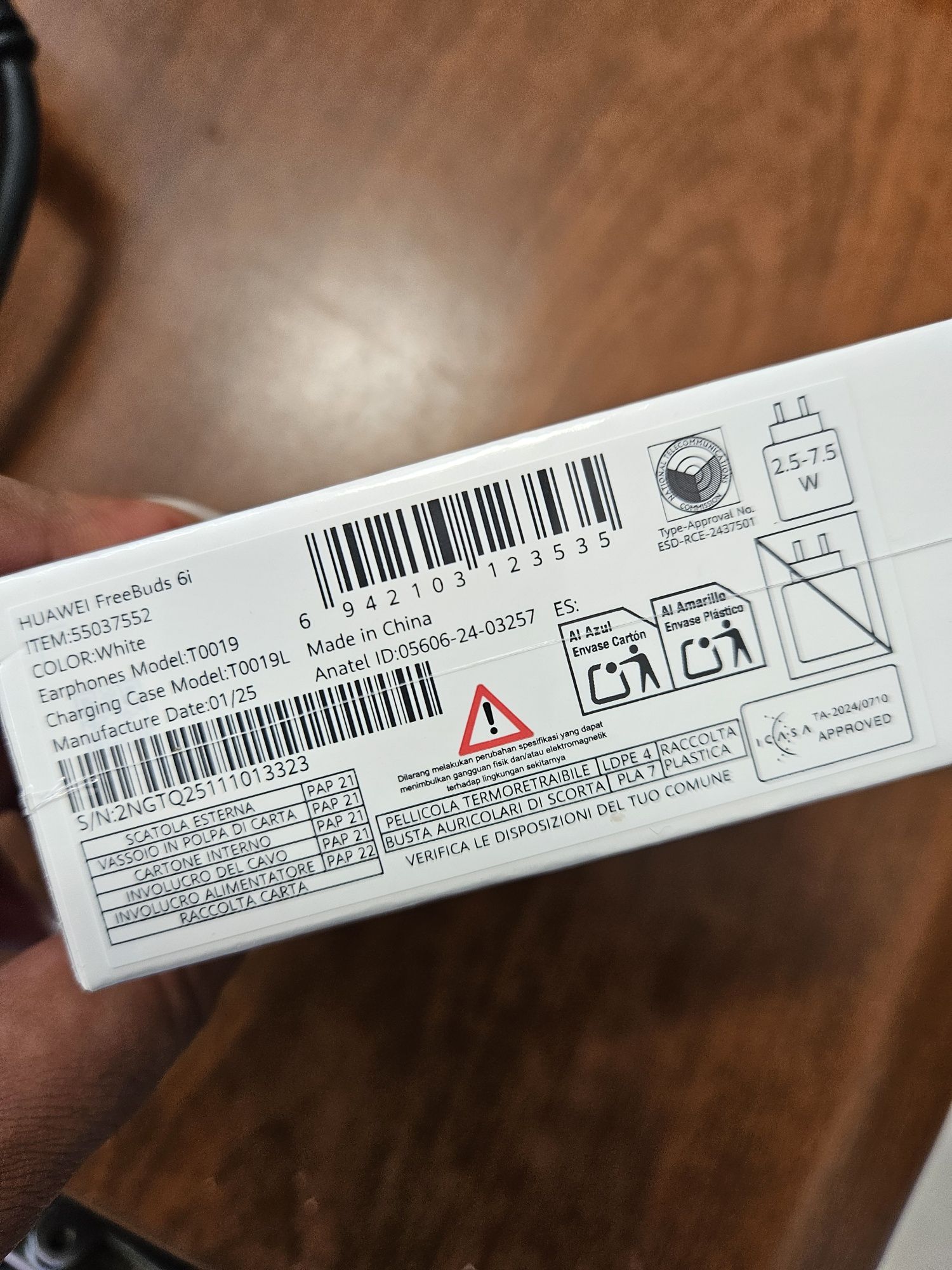 Слушалки Huawei FreeBuds 6i