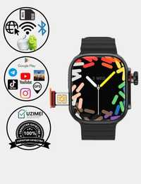 Smart Watch Ultra 4G Sim card, Sim kartali soat