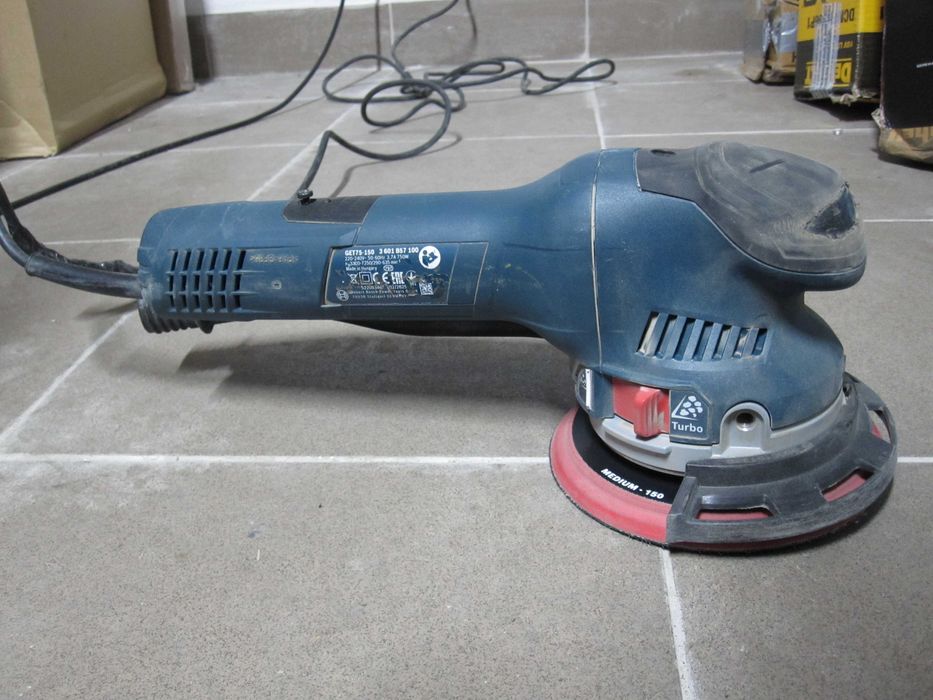 Șlefuitor excentric Bosch Professional GET 75-150, putere 750 W