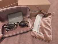 Miu miu  слънчеви очила Light purple brown -чисто нови