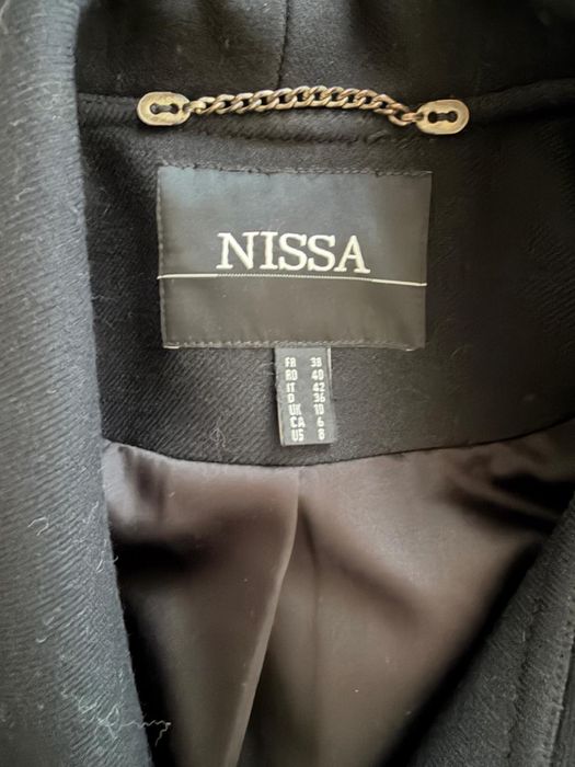 Palton Nissa negru