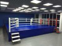 Боксерский ринг на раме 6м х 6м (боевая зона 5м х 5м)