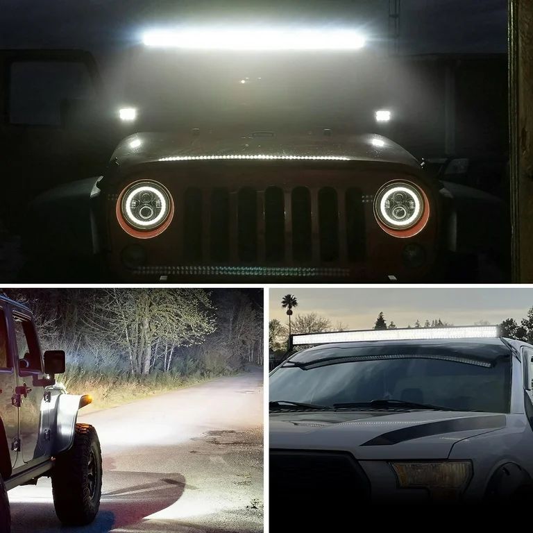 12D ИЗВИТ LED BAR 990W 128CM ЛЕД БАР За Джип Камион Микробус