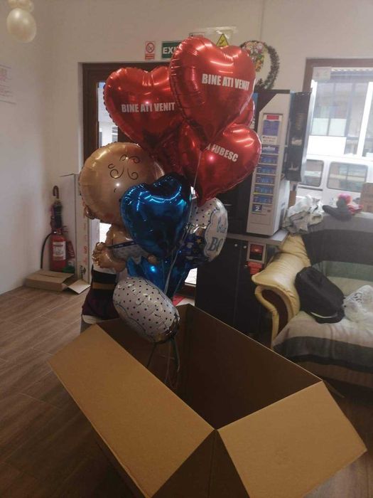 Baloane cu heliu, articole pentru petreceri, baloane latex si folie