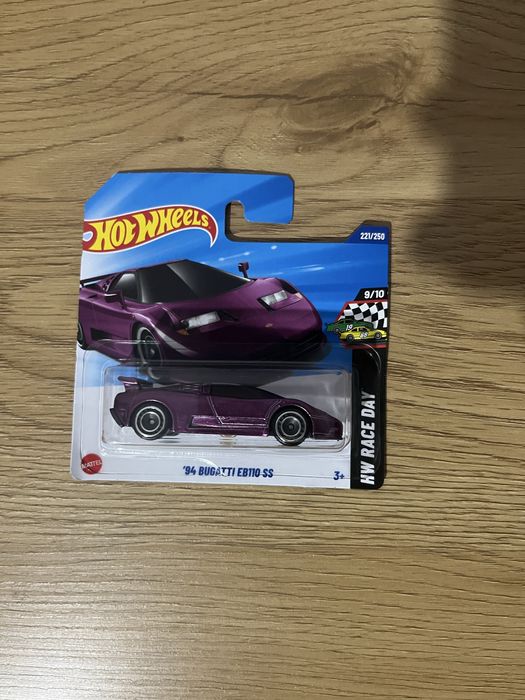 Hot wheels '94 bugatti eb110 ss STH