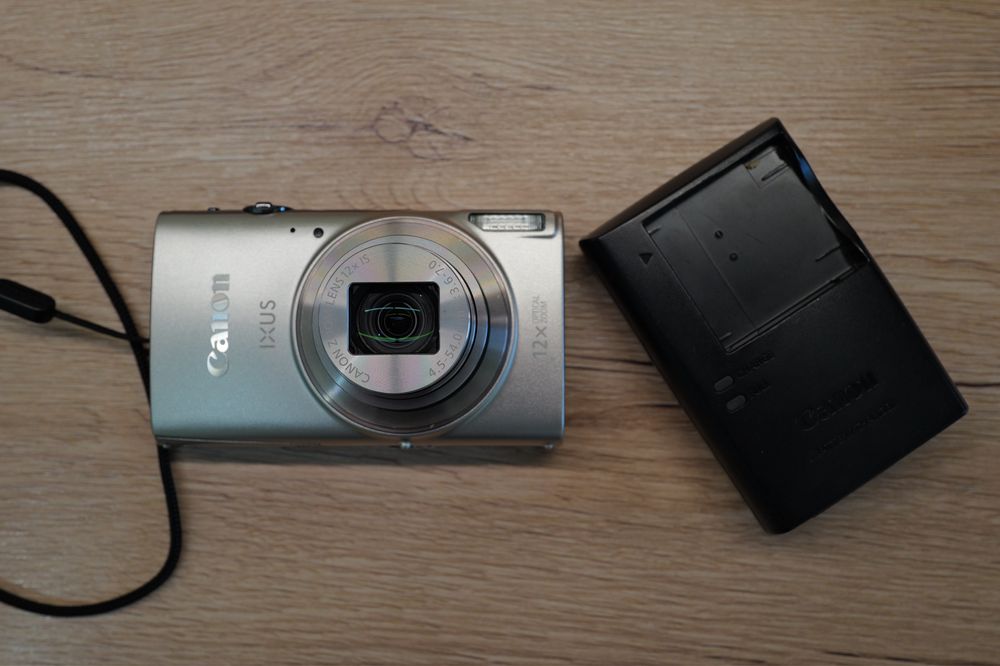 Aparat foto Canon ixus 285 HS digital WiFi transfer TOP instagram