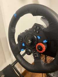 Scaun Playseat + Volan&Pedale Logitech + Schimbator viteze logitech