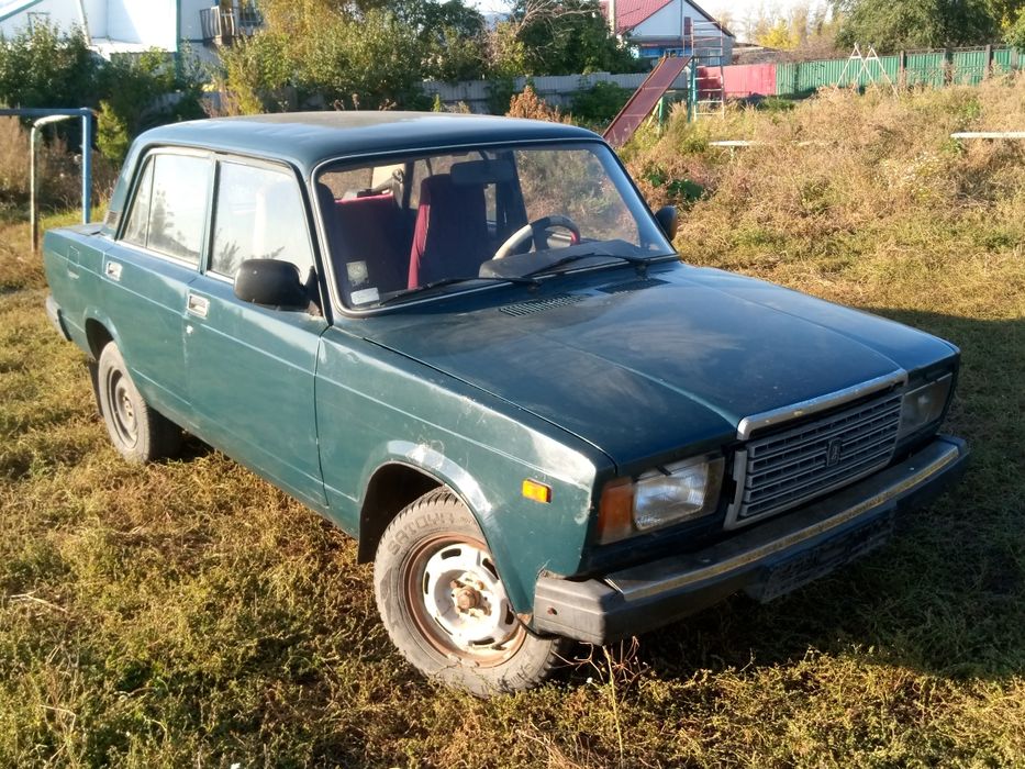 Продам ваз 2107 г.в.2005 зелёный. 500000 т.