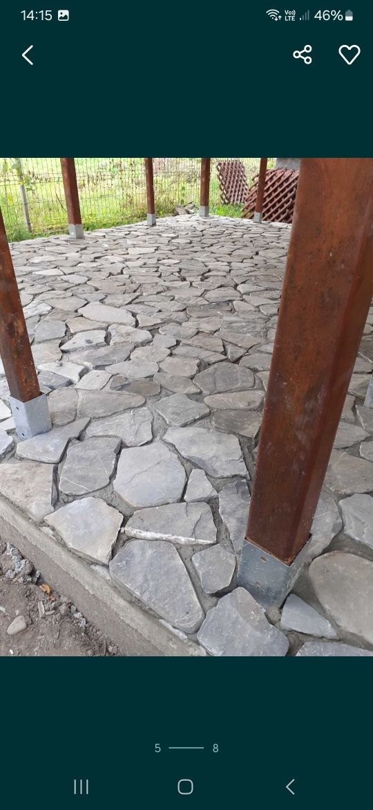 Piatră naturală de munte și de Grecia - Vânzare & Montaj profesional!