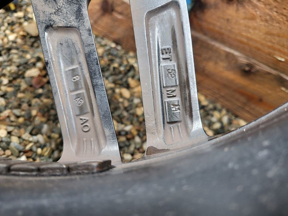 Jante aliaj BMW X1   225/55/R 17 pirelli RunFlat + senzori presiune