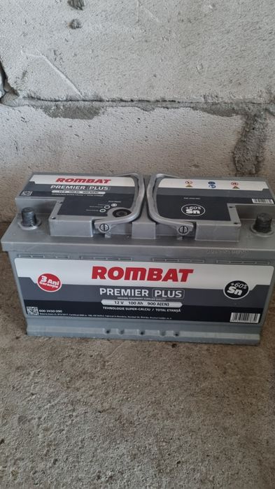 Rombat 100ah 900 A 12v acumulator baterie auto