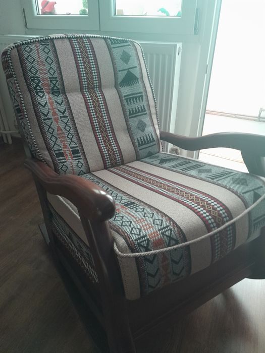 Balansoar Roma tapițat cu stofa