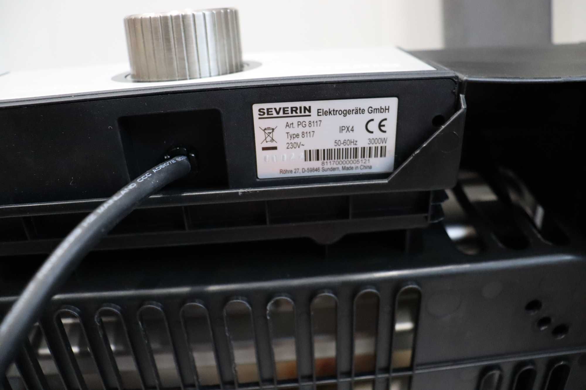 Електрическа скара Severin PG8117, 3000W,термометър,неръждаема стомана
