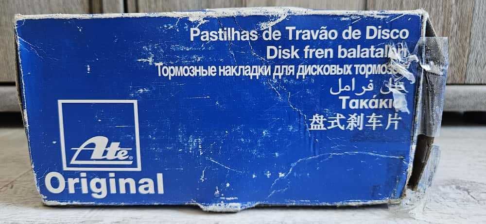 Plăcuțe frână fată ATE 13.0460-7115.2 – noi, Opel Astra G