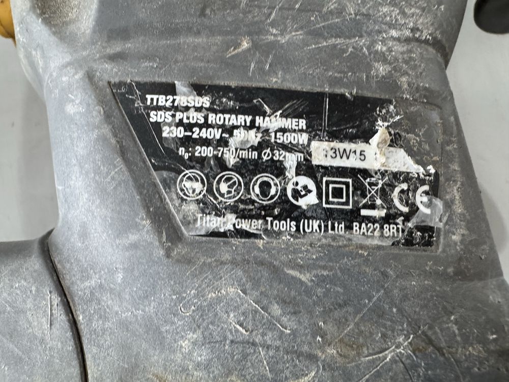 Перфоратор - Titan 1500W