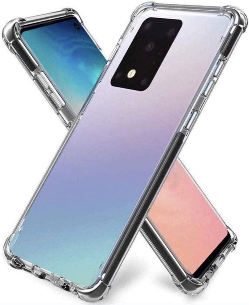 Husa Samsung S20 Plus Ultra Clear Case Anti Soc Margine Silicon