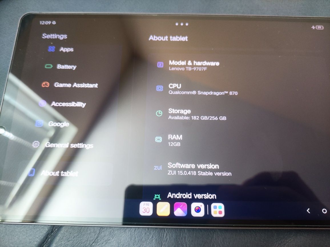 Lenovo Legion Y700 12/256 8.9'