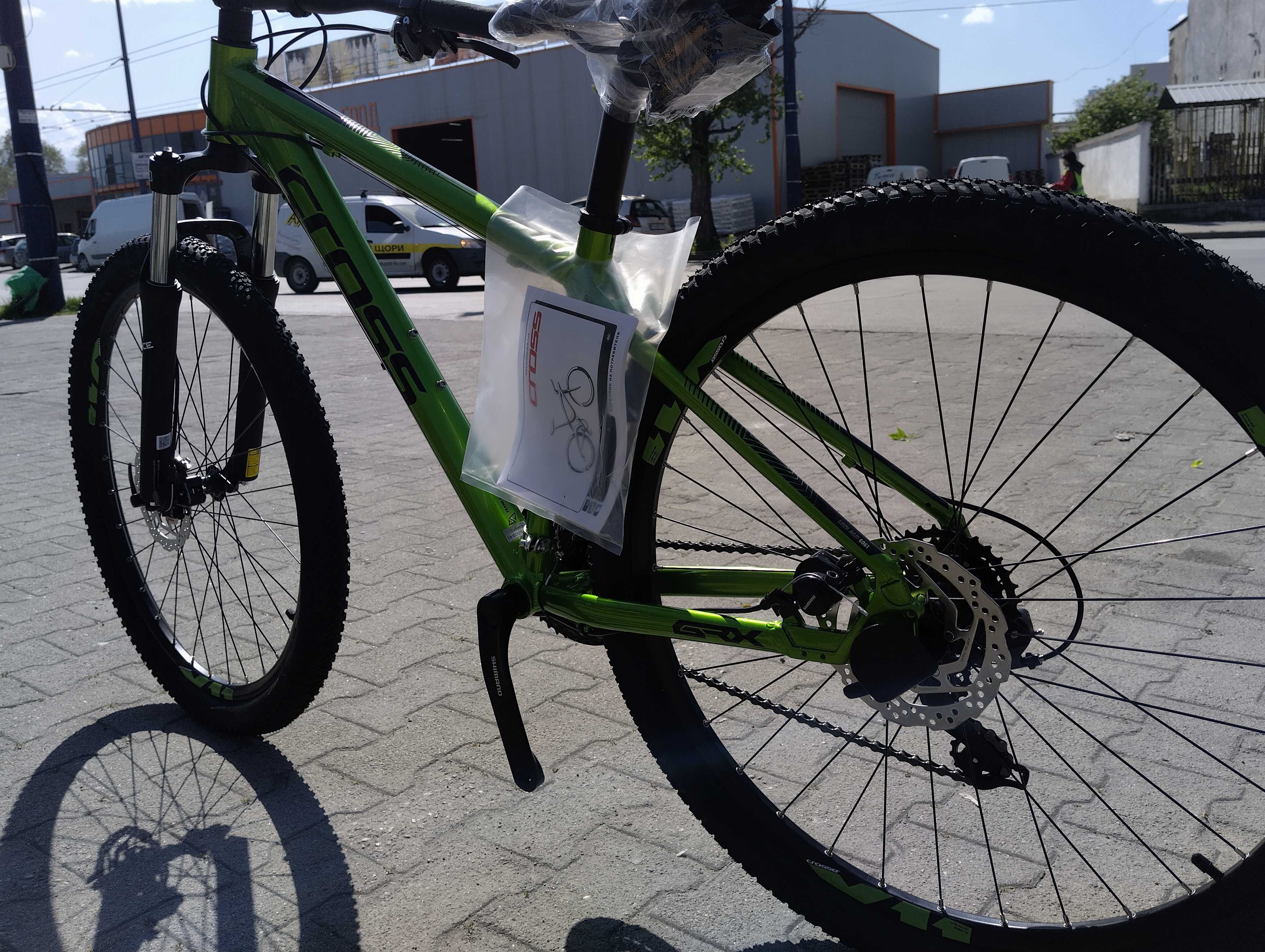 CROSS Велосипед 27.5" GRX 7 MDB 410mm зелен