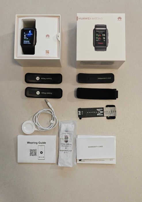 Smartwatch HUAWEI Watch D, Android/iOS, negru