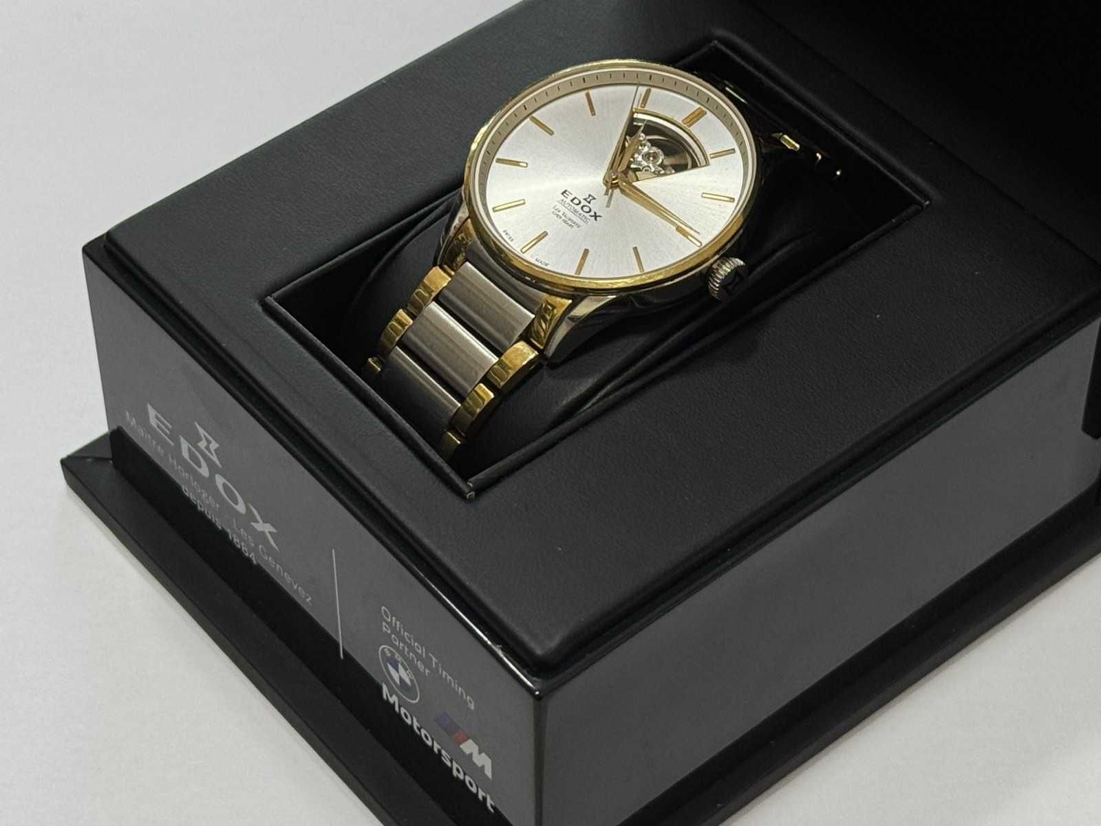 Мъжки Часовник EDOX Les Vauberts Men's Automatic Dress Watch