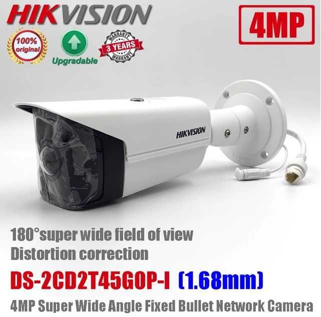 Акция 2024 IP камера Hikvision 180 (рыбий глаз) DS-2CD2T45G0P-I