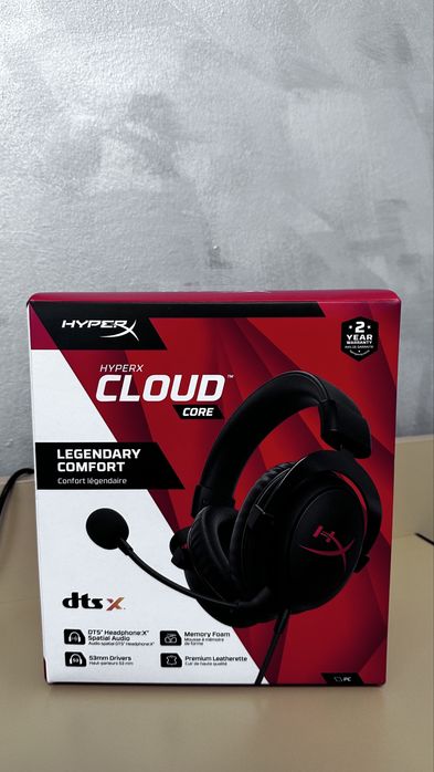 Casti gaming HyperX Cloud Core, DTSX