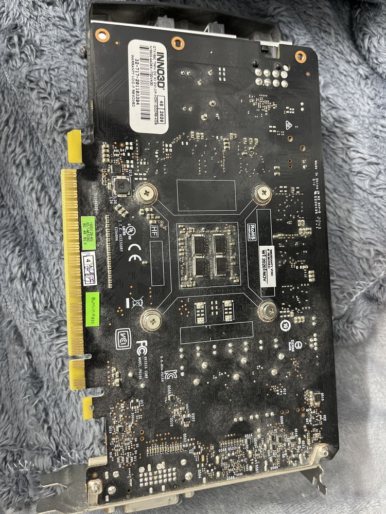 Видеокарта gtx1650 twin 4ГБ