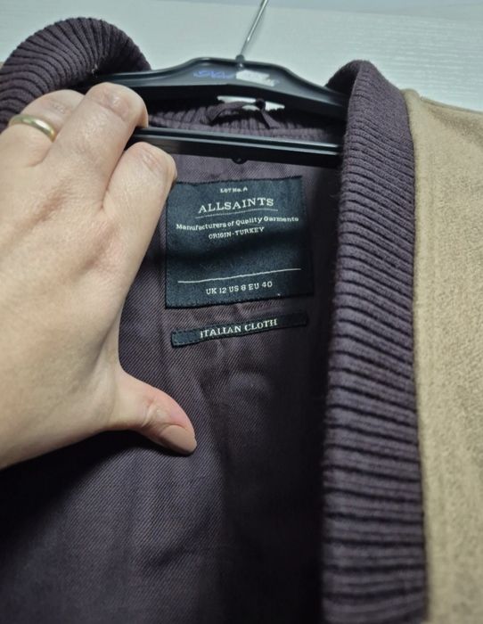 Jachetă de lână AllSaints L