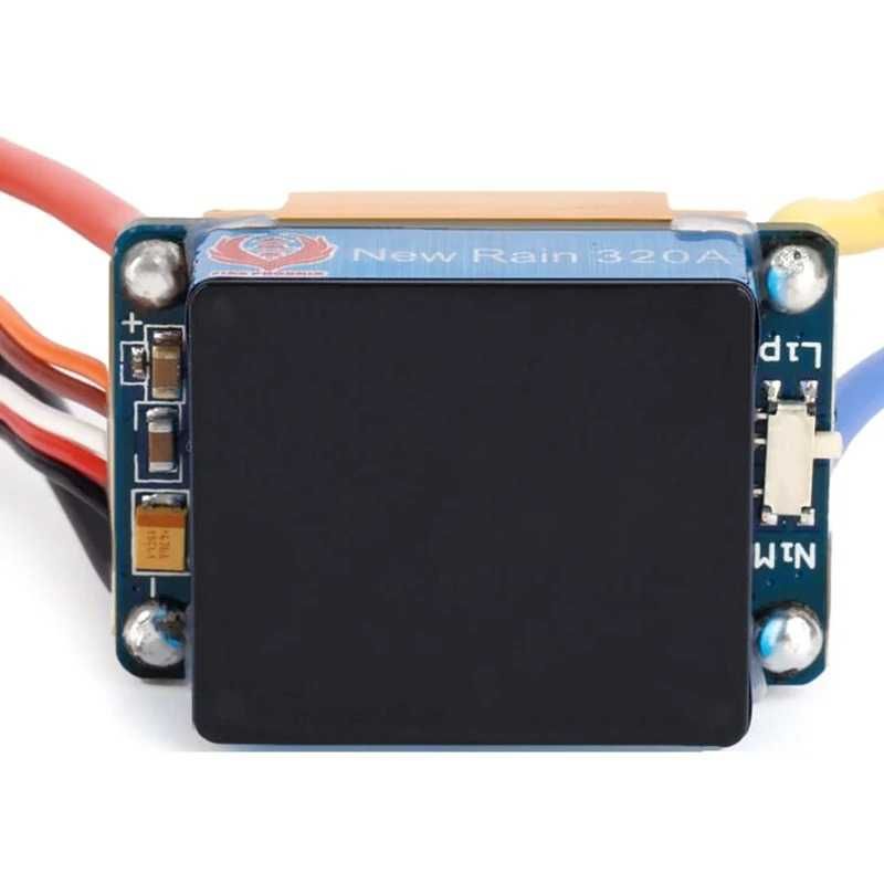 Спийд-контролер за четкови мотори 12V, 320A, 2-3S lipo, влагозащитен