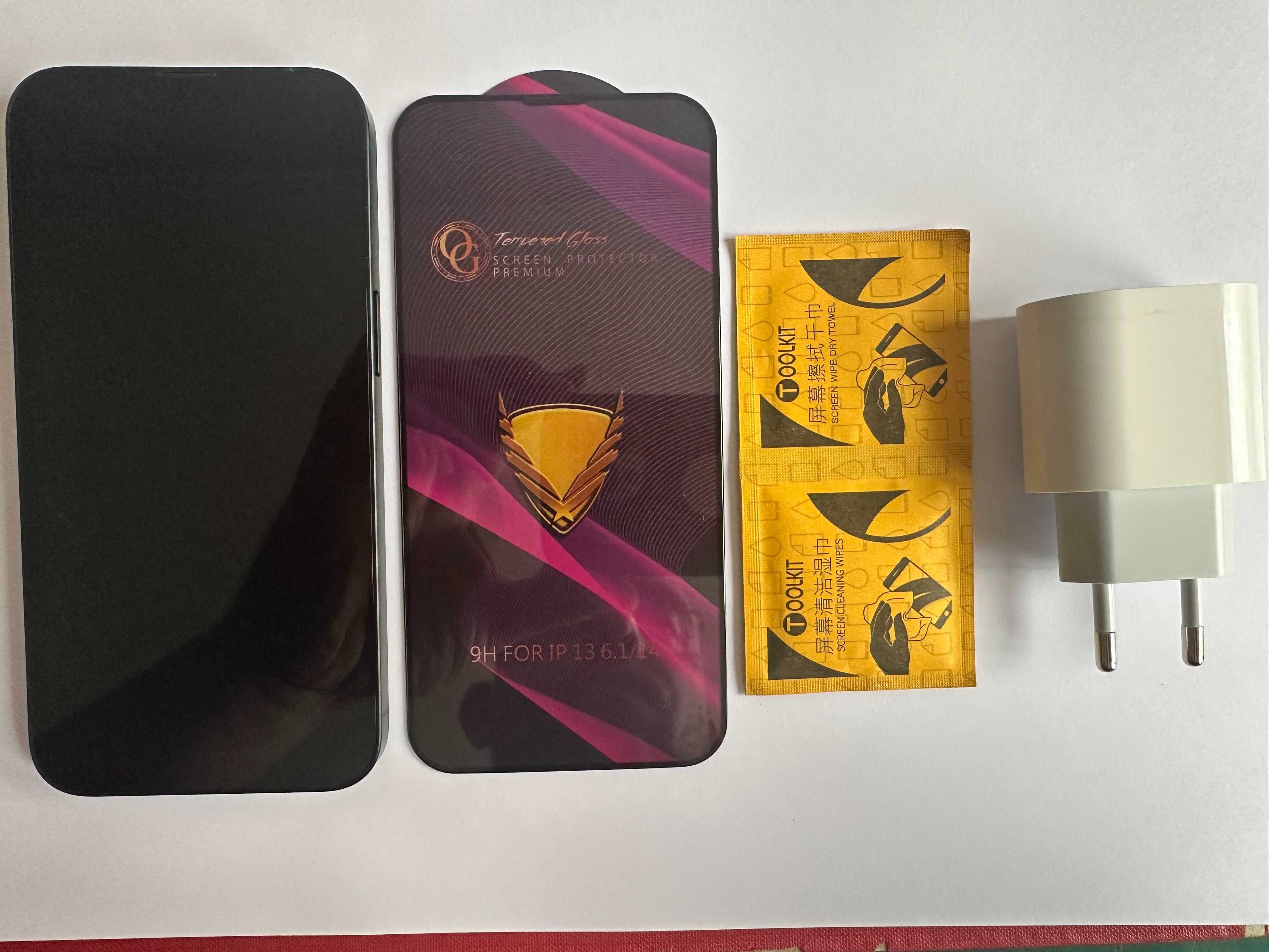 КАТО НОВ !!! iPhone 13 - Черен - 128GB - Отключен - 100% БАТЕРИЯ !!!