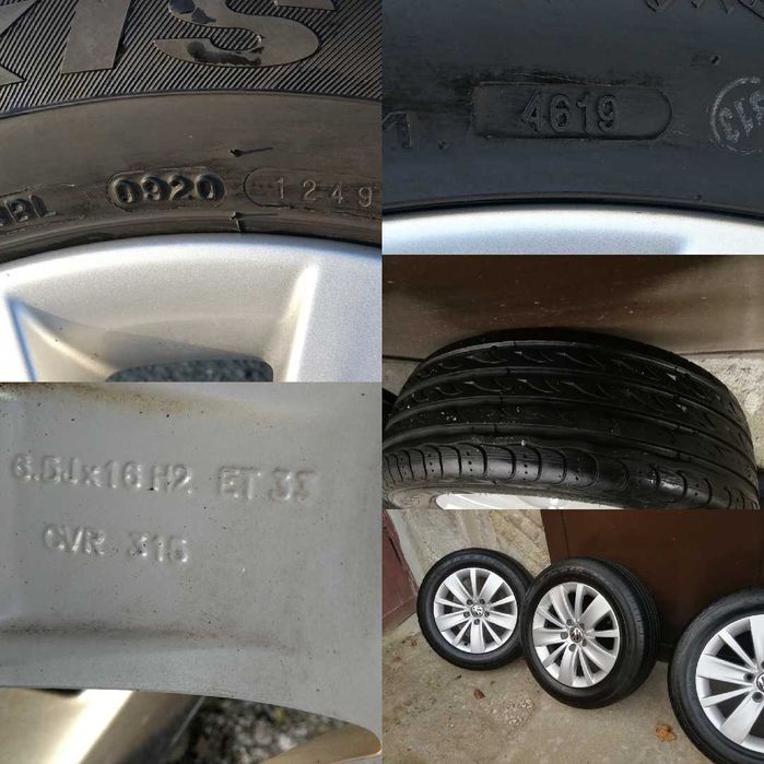jante VW -SHARAN-PASSAT-Tiguan-Touran-Audi A4-A6-SKODA-Octavia2-3.