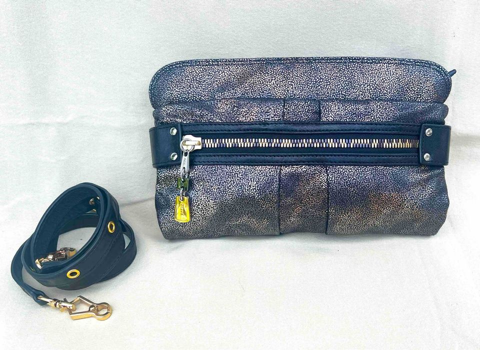 Chloe See By Chloe Superba Geanta Tip Postas Clutch Negru Piele Glossy
