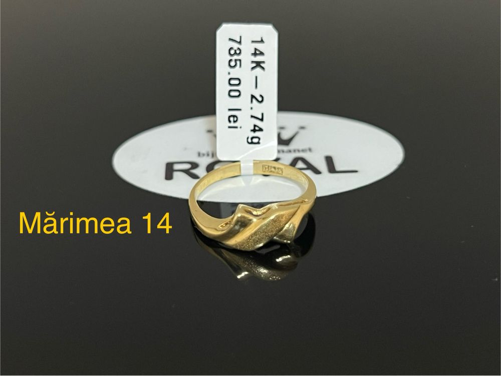 Bijuteria Royal CB : Inel dama aur 14k 2,74gr m14
