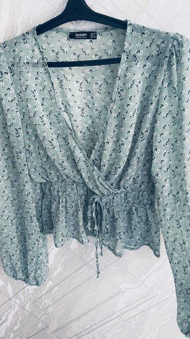 Модная шифоновая кофточка масло