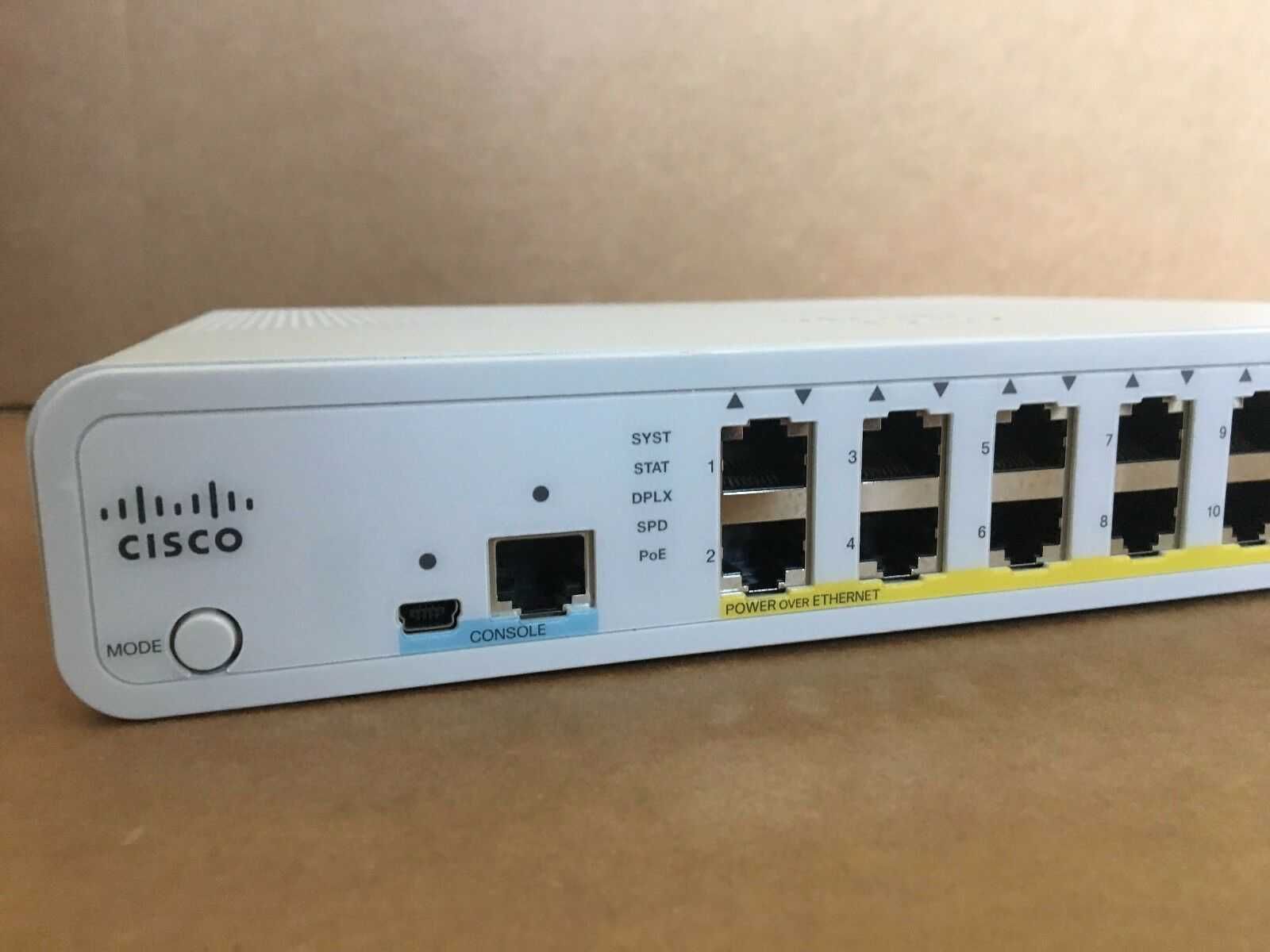 Switch, Hub, Cisco model WS-C2960C-12PC-L