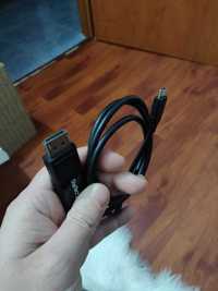 Cablu USB-C tata la Displayport tata
