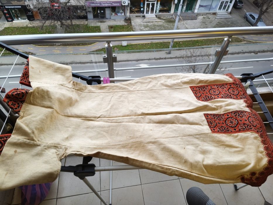 автентичена кошуля,риза от  горни битолски села края на XIX в