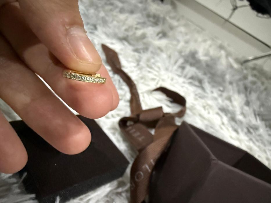 Cercei aur galben 14k teilor