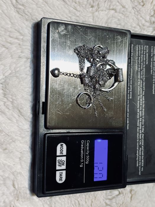 Set din argint tip Zale