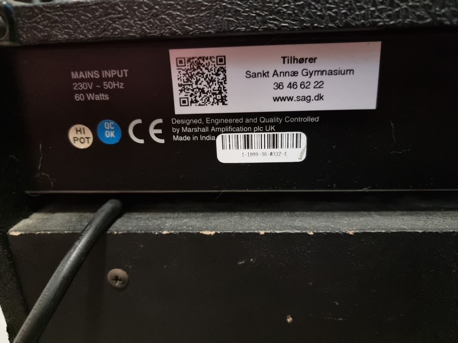 Amplificator chitara bass Marshall B25 Mk2