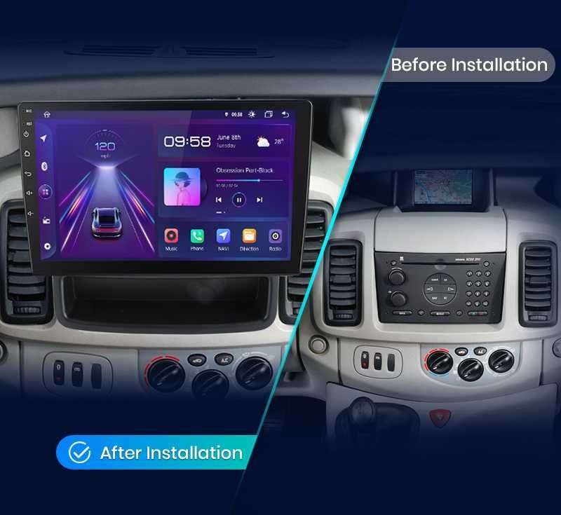 Nissan Primastar 2010 - 2014 Мултимедия Навигация Android