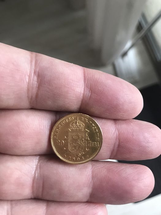 Златна монета 20 лв 1984 г “Фердинант” княз на БЪЛГАРИЯ- ОРИГИНАЛ